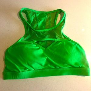 Neon Green Buffbunny Sports Bra